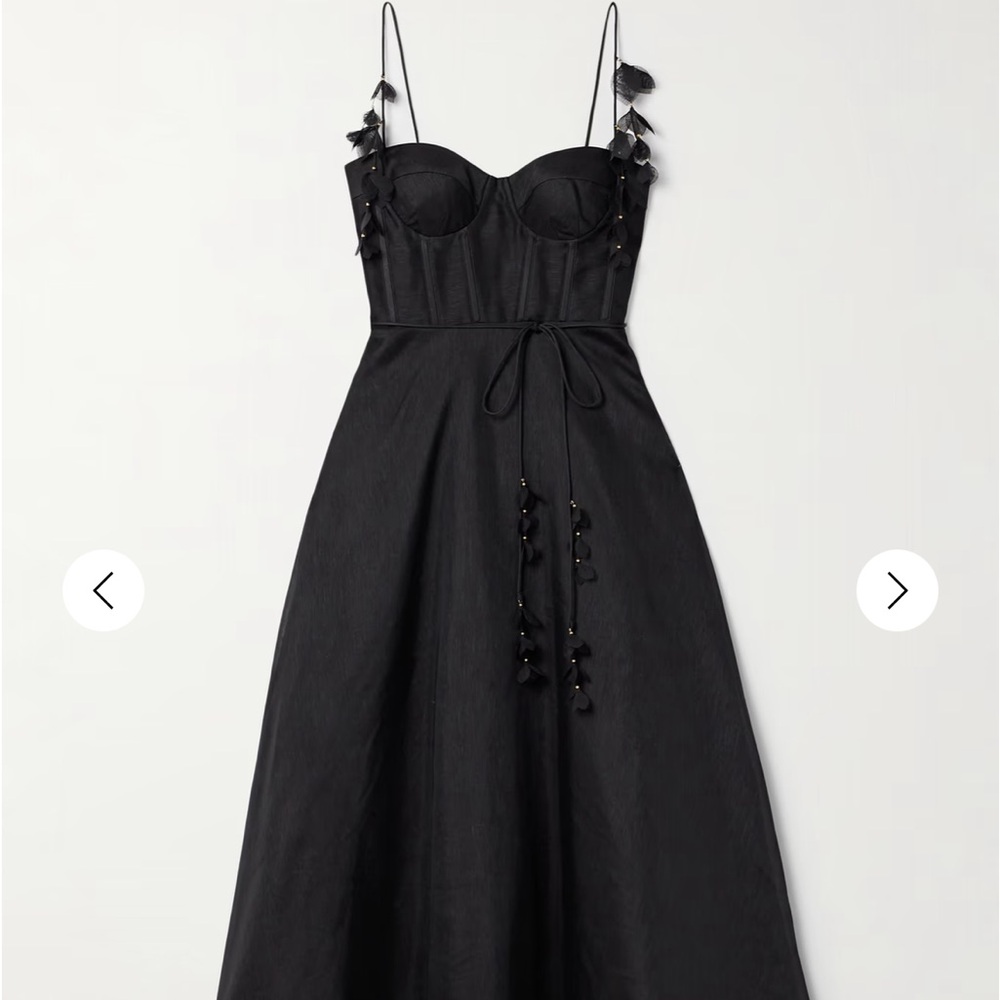 Zimmermann Midi Dress Black